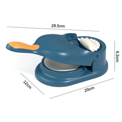 Elite Choice  2-in-1 Dumpling & Samosa Maker – Easy DIY Pastry Press (Random Color)