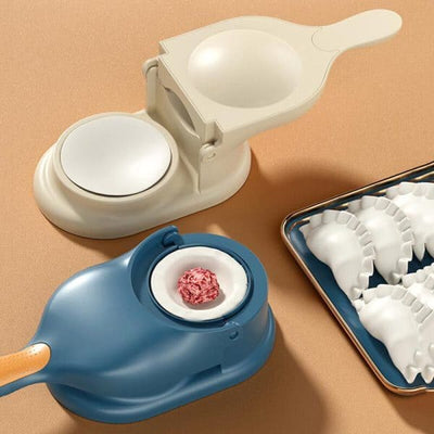 Elite Choice  2-in-1 Dumpling & Samosa Maker – Easy DIY Pastry Press (Random Color)