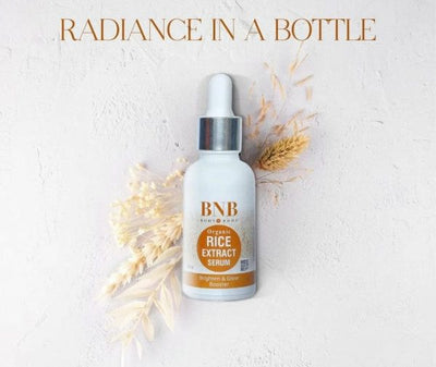 BnB Rice Brightening Glow Kit – 5-in-1 Whitening Facial Set for Radiant Skin