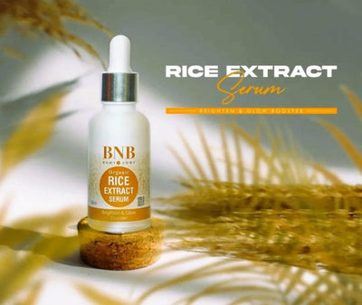 BnB Rice Brightening Glow Kit – 5-in-1 Whitening Facial Set for Radiant Skin