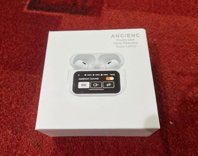 Elite Choice Air A9 Pro Digital Display Case - ANC/ENC Touch Screen Wireless Earbuds