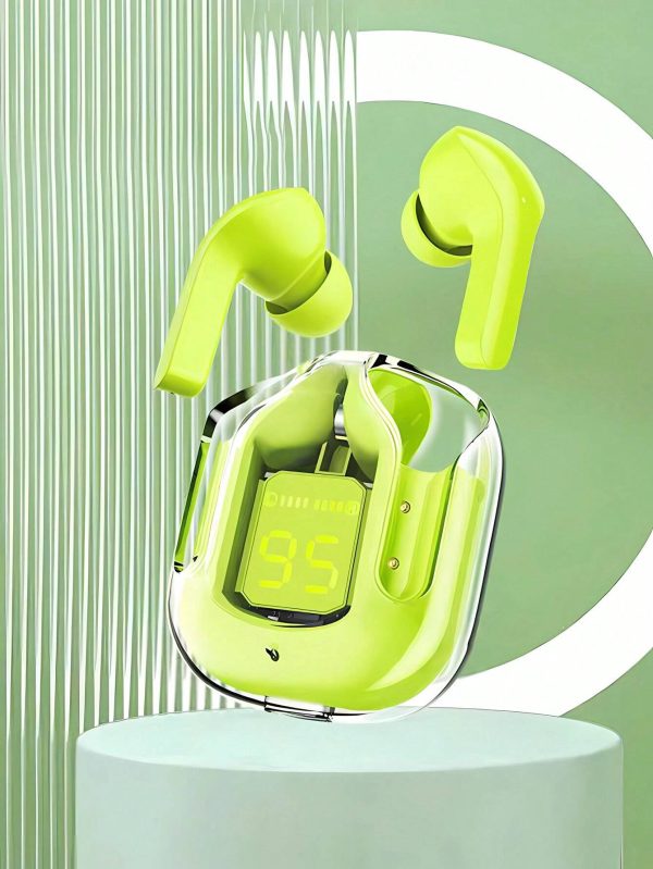 Elite Choice Air31 Wireless Earbuds – Crystal Clear Design, Bluetooth 5.3, Noise Cancelling