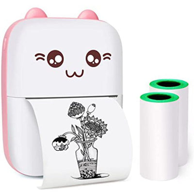 Elite Choice Mini Portable Thermal Printer – Pocket-Sized Inkless Bluetooth Printer