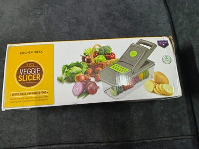 Elite Choice Multifunctional Vegetable Slicer & Chopper with Basket – All-in-One Cutter, Grater & Shredder