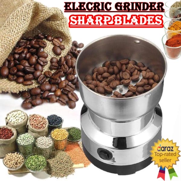 Elite Choice Nima 300W Electric Coffee & Spice Grinder – Stainless Steel, Multi-Purpose Grinding Machine
